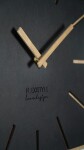 DumDekorace Brilantní nástěnné hodiny pro moderní interiér 40 cm