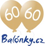 Balónek 60. narozeniny zlatý metalický Balonky.cz Balónek 60. narozeniny zlatý metalický Balonky.cz