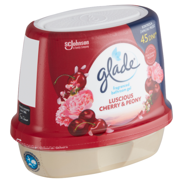 GLADE třešně a pivoňky 180g gelový osvěžovač vzduchu