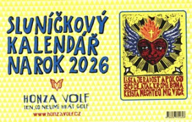 Sluníčkový kalendář 2026 - stolní - Honza Volf