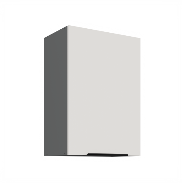 Horní skříňka Aria ANT 50 G-72 1F Barva korpusu: Antracit, Barva dvířek: WH - Crystal white AFM