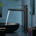 HANSGROHE - Metropol Umyvadlová baterie s výpustí Push-Open, kartáčovaný černý chrom 32512340