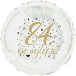 84. narozeniny balónek kruh Balonky.cz 84. narozeniny balónek kruh Balonky.cz