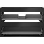 MEXEN - Box-A skříňka pro umyvadlo 70, 2 zásuvky, černá mat 91AX0-0700-470-2-71