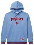 New Era Pánská mikina Philadelphia Phillies MLB Felt Logo Throwback Hoodie Velikost: S