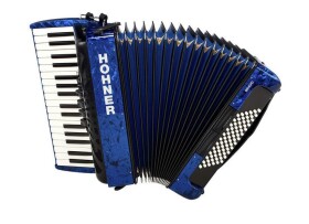 Hohner Bravo III 72 dark blue (SilentKey)