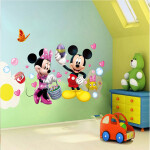 Samolepka Minnie a Mickey Mouse