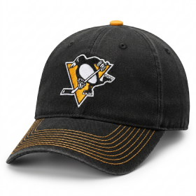 Pánská kšiltovka Pittsburgh Penguins NHL Value Stitched Black/Yellow
