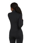 ICEBREAKER Wmns Core Heavyweight LS Half Z, Black (vzorek) velikost: S