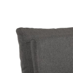 Křeslo polohovací, eletrické, šedá látka.