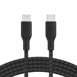 Belkin BOOST CHARGE kabel opletený USB-C na USB-C černá / 100W / 3m (CAB014bt3MBK)