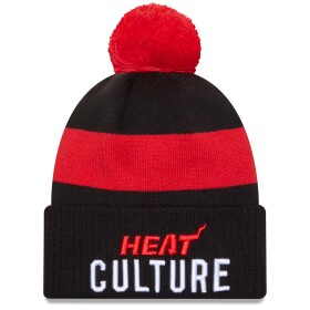 New Era Pánská zimní čepice Miami Heat NBA 2023 City Edition