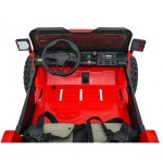 Mamido Elektrické autíčko Extreme Sport 4x4 s proměnlivou velikostí červené