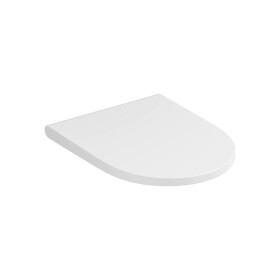 CERSANIT - Toaletní sedátko LARGA ovál SLIM WRAP DUR SC EO ONE BUTTON bílá mat BOX K98-0262