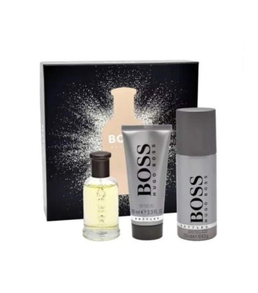 Hugo Boss No. 6 Bottled - EDT 100 ml + sprchový gel 100 ml + deodorant ve spreji 150 ml