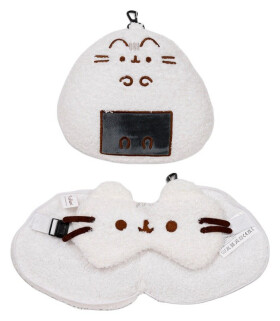 Cestovní polštář a maska na oči Relaxeazzz - Kočka Pusheen