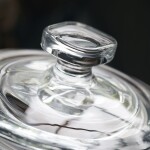 House Doctor Skleněná dóza s víčkem Ville Clear 750 ml, čirá barva, sklo