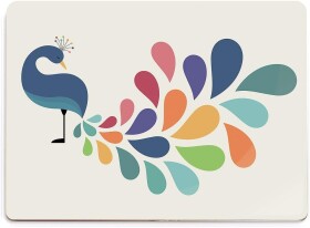 Vilac Vilac, 7410, velká sada akvarelových/vodových barev se štětci, motiv Páv, 26 ks