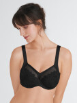 Dámská podprsenka Lovely Lotus 235225 004 Černá - Felina černá 95J