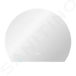 Kielle Zrcadlo s LED osvětlením a vyhříváním, průměr 100 cm 50324091
