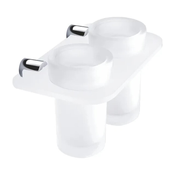 Nimco Bormo chrom dvojitý držák sklenek BR X3-58DW-26 BR X3-58DW-26