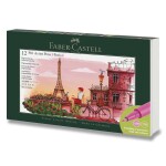 Faber-Castell Pitt Artist Pen Paris sada 12 ks, hroty B/FM/S