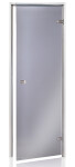 Dveře do parní sauny "A" 8x19 Grey 785x1895 mm CAS819GRL