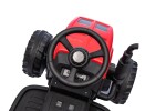 Mamido Dětský elektrický traktor s vlečkou Farm 24V 2x45W červený