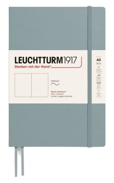 Zápisník Leuchtturm1917 A5 měkké desky Dove čistý
