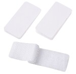 Suchý zip bílý samolepící obdélník 40×20 mm / 15 ks HobbyFun