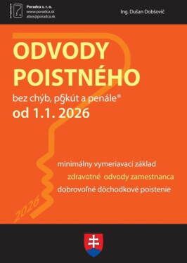 Odvody poistného od 1. 1. 2026