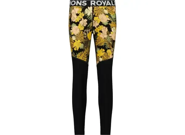 Mons Royale Cascade Merino Flex dámské legíny floral camo vel. S