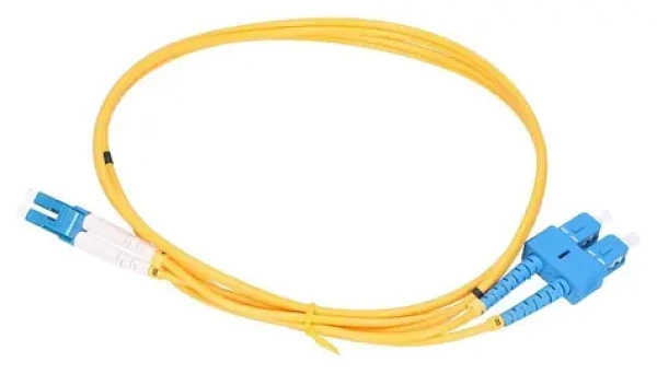 Extralink LC/UPC-SC/UPC / Patchcord / Jednomódový / Duplex / G652D / 20 m