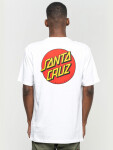 Santa Cruz Classic Dot Chest white pánské tričko krátkým rukávem XXL