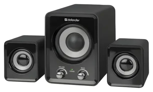 Defender Z4 černá / Reproduktory 2.1 / 11W / regulace hlasitosti / regulace basů / USB+3,5mm (65508)