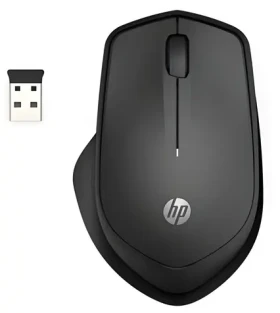 HP 280 Silent černá / Myš / Bezdrátová / 2,4 GHz / 1000 DPI / 3 tlačítka (4069502)