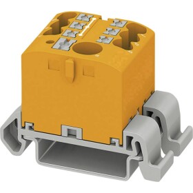 Phoenix Contact 3273216 blok rozvaděče 25.2 mm pružinová svorka oranžová 10 ks