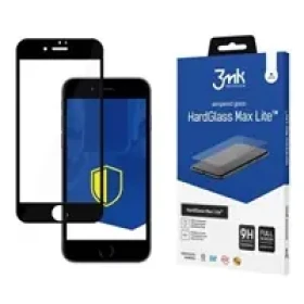 3mk HardGlass Max Lite ochranné sklo pro Apple iPhone 7/8/SE 2020/2022 Black (5903108464758)