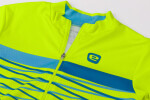 Dětský dres ETAPE LUCKY, žlutá fluo/modrá (velikost 152/158)