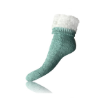 Extrémně teplé ponožky EXTRA WARM SOCKS - BELLINDA - světle zelená 36 - 37