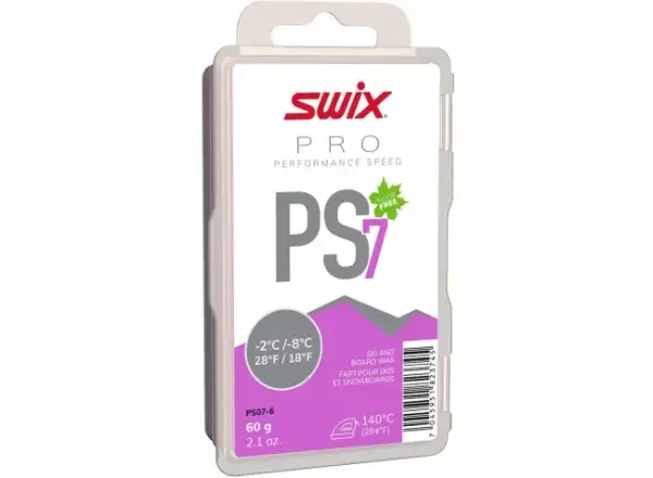Swix PS07-6 Pure Speed skluzný vosk 60g
