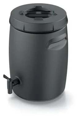 PROSPERPLAST Kompostér COMBIOLIQ černá / Objem 25 L / Šířka 29,6 cm / Výška 42,5 cm / Plast (IBFT25-S411)