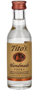 Tito‘s Handmade Vodka 40% 0,05 l (holá láhev)