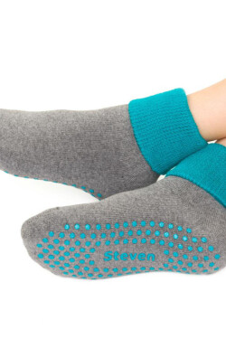 SOCK ABS 038 MELANŽOVĚ ŠEDÁ 32-34