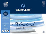 Canson Montval akvarelový blok 24x32 cm 300g 12 listů lepený