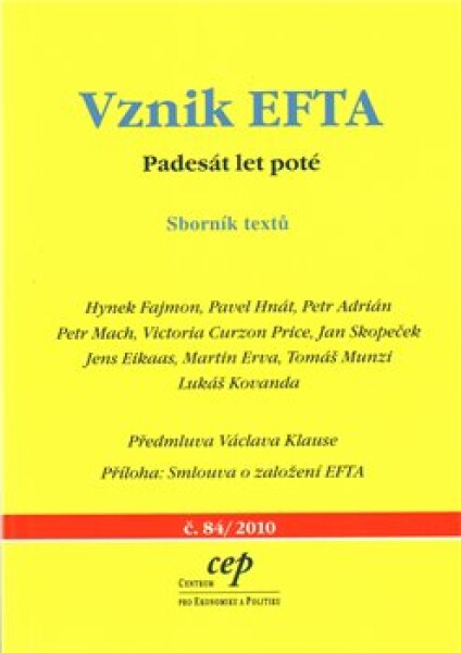 Vznik EFTA