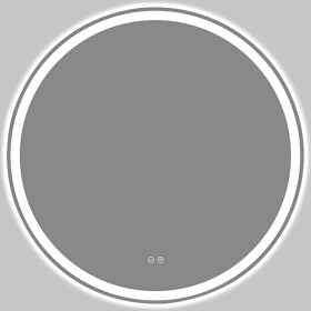 CERANO - Koupelnové LED zrcadlo Eterno - Ø 50 CER-8050BD6951