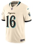 Nike Pánský dres Jacksonville Jaguars NFL Trevor Lawrence #16 2026 Rivalries Stitched Limited Natural Velikost: XL