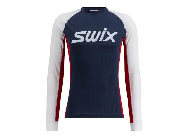 Swix RaceX Classic pánské triko dlouhý rukáv Navy/White vel. L