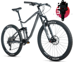 Leader Fox TRION FULL 29", rám 2025-2, silver